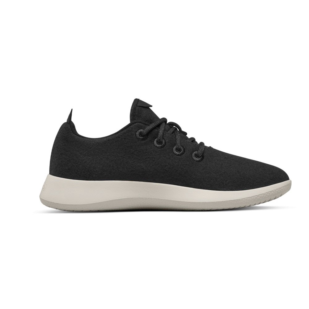 Allbirds Men\'s Wool Runners - Sneakers Black - VQX213650